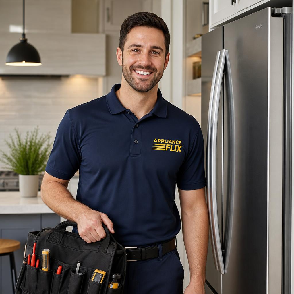 Appliance Flix factory-trained technician on service in NYC