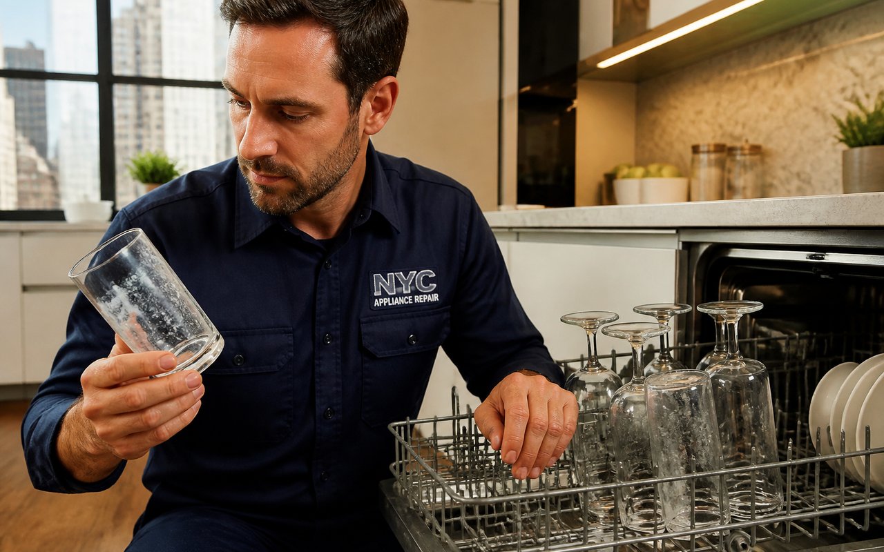 Dishwasher Leaving White Residue